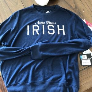 Brand New Notre Dame Irish sweater with tags